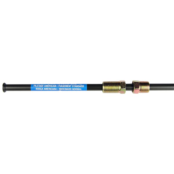 Ags Domestic Poly-Armour PVF Steel Brake Line 1/4 x 12, PA-412 PA-412 - main